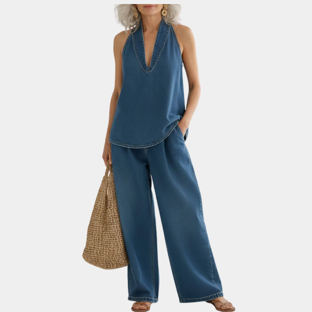 Livi Conjunto Denim Vintage