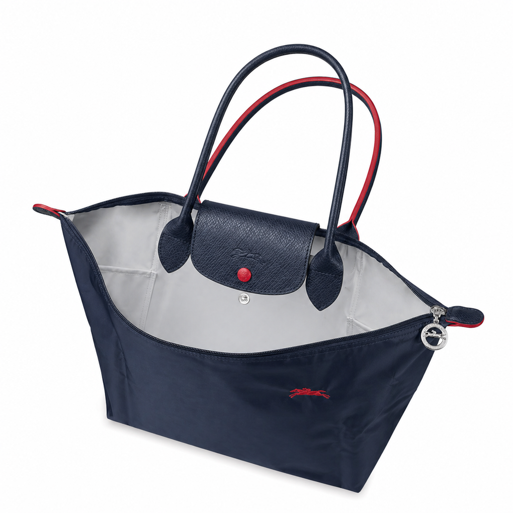 Navy Bolso Tote