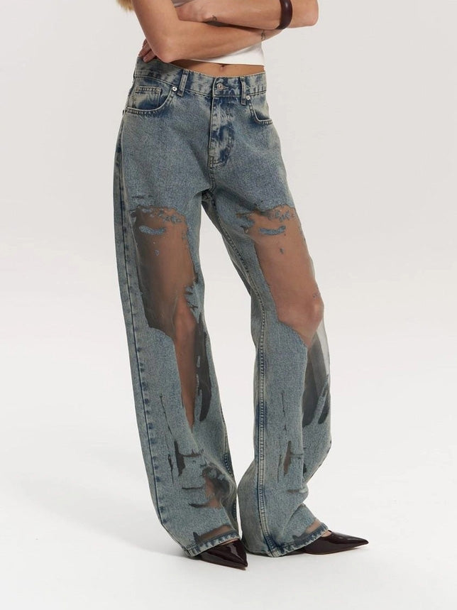 Jeans Transparentes Premium