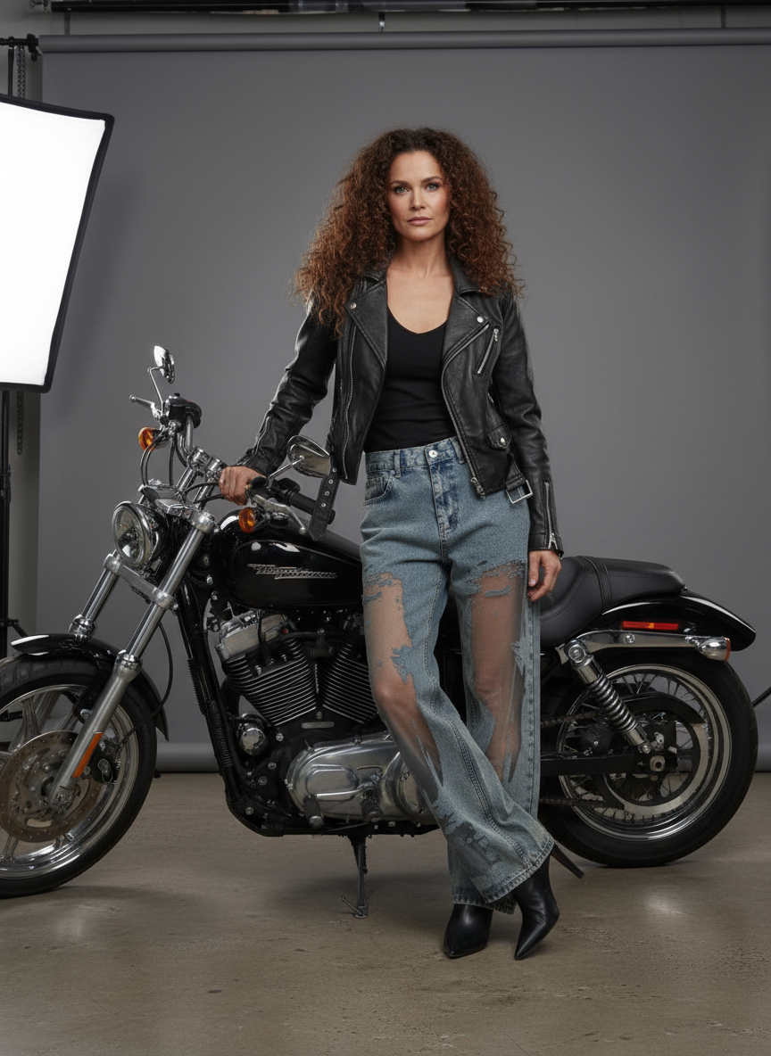 Jeans Transparentes Premium