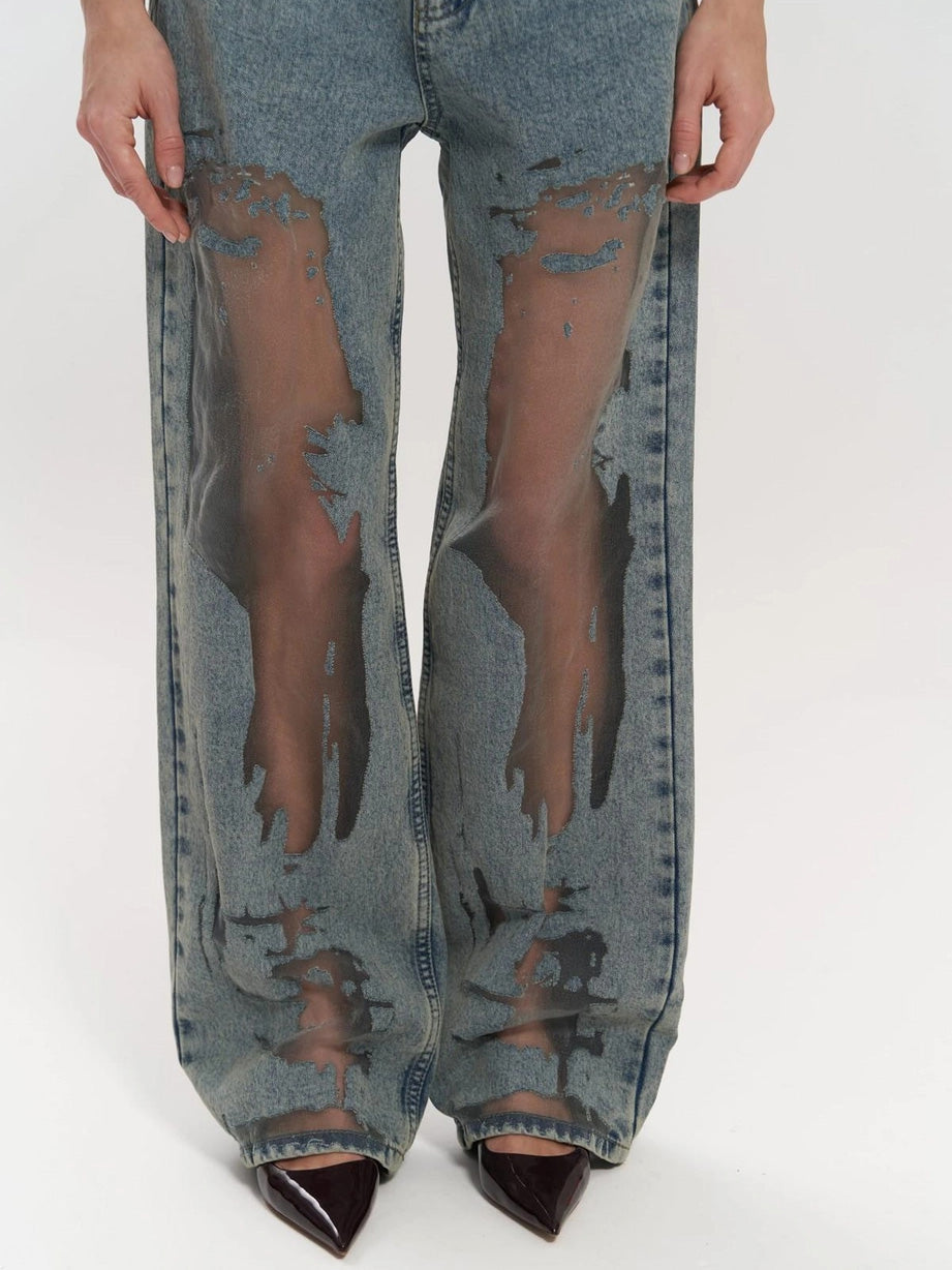 Jeans Transparentes Premium