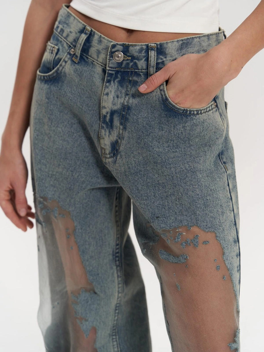 Jeans Transparentes Premium