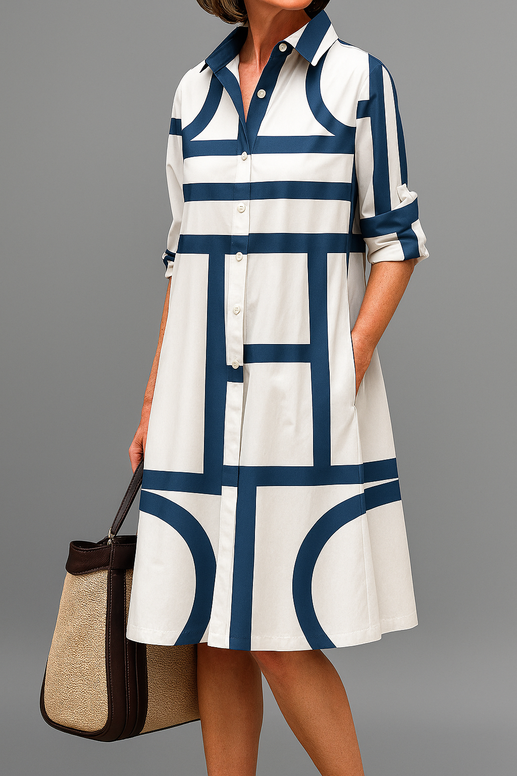 Elizabeth Elegante Vestido Midi