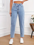 Jeans de Tiro Alto