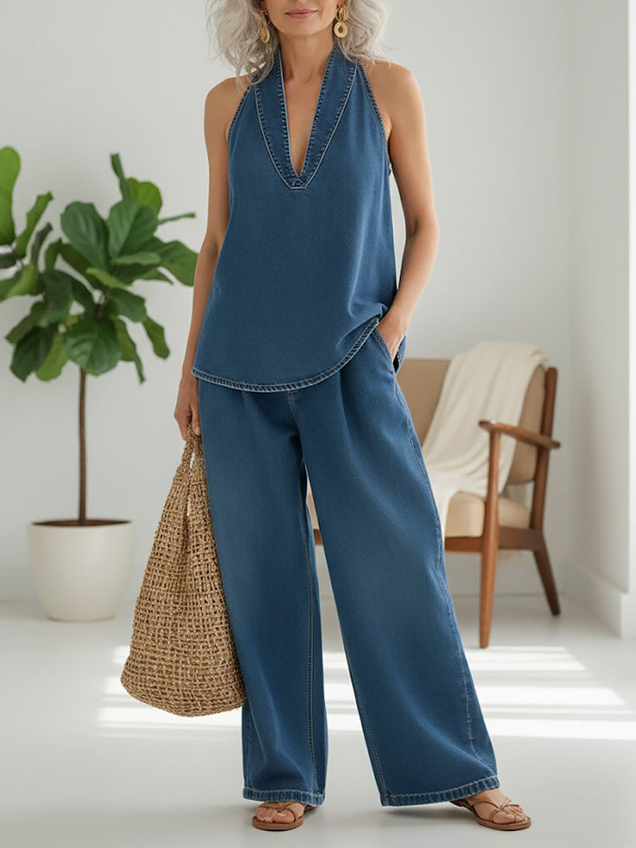 Livi Conjunto Denim Vintage