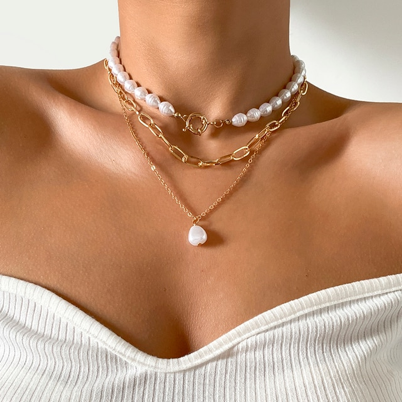 Collar Perlas