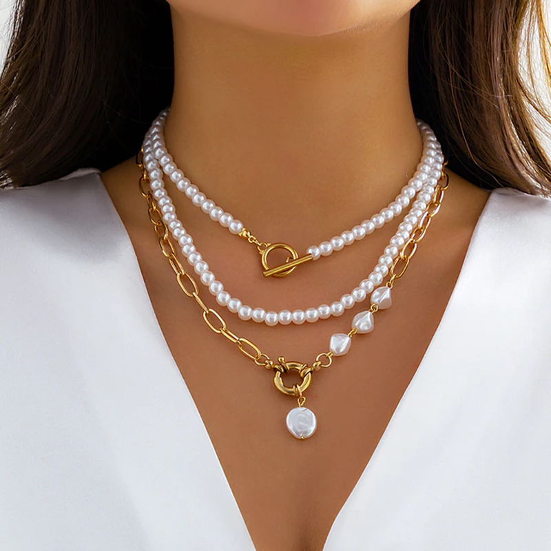 Collar Perlas